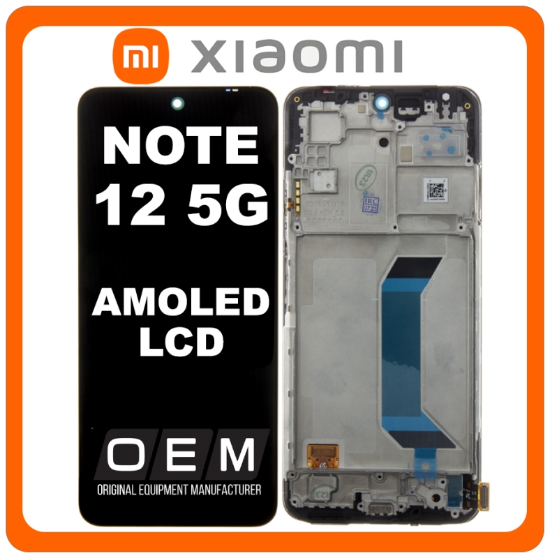 AMOLED for Xiaomi Redmi Note 12 22111317I, 22111317G Lcd Display