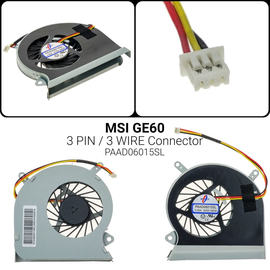 Ανεμιστήρας msi Ge60