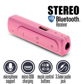 Stereo Bluetooth Πέτου Χωρίς Ακουστικά Pink