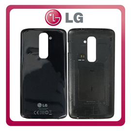 HQ OEM Συμβατό Με LG G2 (D802, D801, D803) Rear Back Battery Cover Πίσω Κάλυμμα Καπάκι Πλάτη Μπαταρίας Black Μαύρο (Premium A+​)