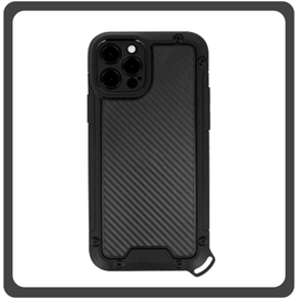 Θήκη Πλάτης - Back Cover, Silicone Σιλικόνη Hybrid Black Μαύρο For iPhone 13