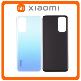 HQ OEM Συμβατό Με Xiaomi Redmi Note 11 (2201117TG, 2201117TI), Redmi Note 11S (2201117SG, 2201117SI) Rear Back Battery Cover Πίσω Καπάκι Πλάτη Μπαταρίας Pearl White Άσπρο (Premium A+​)