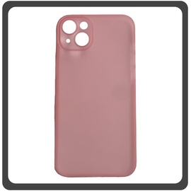 Θήκη Πλάτης - Back Cover, Silicone Σιλικόνη Ultra Thin Feather PP Case Dark Pink Ροζ For iPhone 14