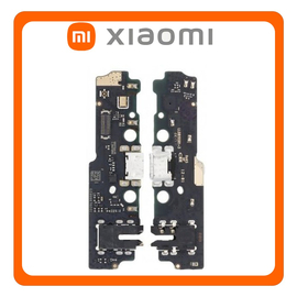 HQ OEM Συμβατό Με Xiaomi Redmi A2 (23028RN4DG, 23026RN54G), USB Type-C Charging Dock Connector Flex Sub Board, Καλωδιοταινία Υπό Πλακέτα Φόρτισης + Microphone Μικρόφωνο + Audio Jack Θύρα Ακουστικών (Premium A+)