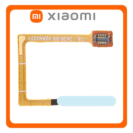 Γνήσια Original Xiaomi Redmi Note 13 5G (2312DRAABG, 2312DRAABI), Fingerprint Sensor Flex Αισθητήρας Δαχτυλικού Αποτυπώματος Sensor Ocean Teal Μπλε (Service Pack By Xiaomi)