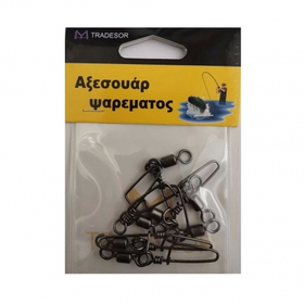 Στριφτάρια με Παραμάνα Ασφαλείας - #2 - 10pcs - 30130