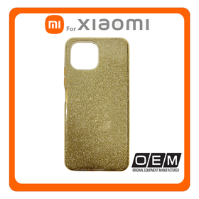 Θήκη Πλάτης - Back Cover, Silicone Σιλικόνη Glitter TPU Gold Χρυσό For Xiaomi Redmi Note 10 Pro /Redmi Note 10 Pro Max