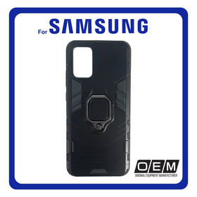 Θήκη Πλάτης - Back Cover, Silicone Σιλικόνη Defender Armor TPU Black Μαύρο For Samsung A32 4G