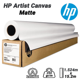 Hp Χαρτί Καμβά  152.4cm x 15.2m 390gr/m Matte