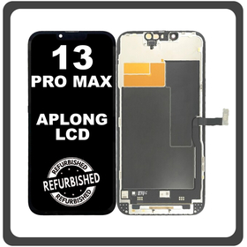 iPhone 13 Pro Max, iPhone 13 ProMax (A2643, A2484) APLONG LCD Display Screen Assembly Οθόνη + Touch Screen Digitizer Μηχανισμός Αφής Black Μαύρο (Ref By Apple) (Lifetime Warranty​)