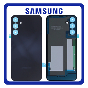 Γνήσια Original Samsung Galaxy A15 5G (SM-A156B, SM-A156B/DS) Rear Back Battery Cover Πίσω Καπάκι Πλάτη Μπαταρίας Brave Black Μαύρο GH82-33492E (Service Pack By Samsung)