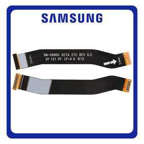 Γνήσια Original Samsung Galaxy S21 FE 5G, Galaxy S21FE 5G (SM-G990F, SM-G990B/DS) Main LCD Flex Cable Καλωδιοταινία Οθόνης GH59-15500A (Service Pack By Samsung)