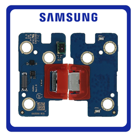 Γνήσια Original Samsung Galaxy Tab A8 10.5 (2021) (SM-X200, SM-X205) USB Type-C Charging Dock Connector Flex Sub Board, Καλωδιοταινία Υπό Πλακέτα Φόρτισης GH81-21943A (Service Pack By Samsung)