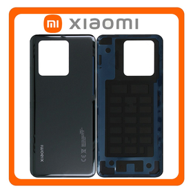 Γνήσια Original Xiaomi 13T 5G (2306EPN60G) / 13T Pro 5G (23078PND5G) Rear Back Battery Cover Πίσω Κάλυμμα Καπάκι Πλάτη Μπαταρίας Black Μαύρο 560010M12A00 (Service Pack By Xiaomi)