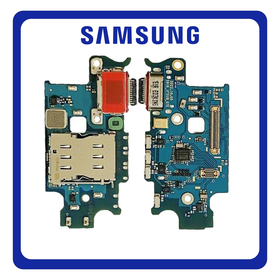 Γνήσια Original Samsung Galaxy S23 Plus 5G (SM-S916B, SM-S916B/DS), USB Type-C Charging Dock Connector Flex Sub Board, Καλωδιοταινία Υπό Πλακέτα Φόρτισης + Microphone Μικρόφωνο GH96-15620A (Service Pack By Samsung)